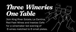 Three Wineries One Table